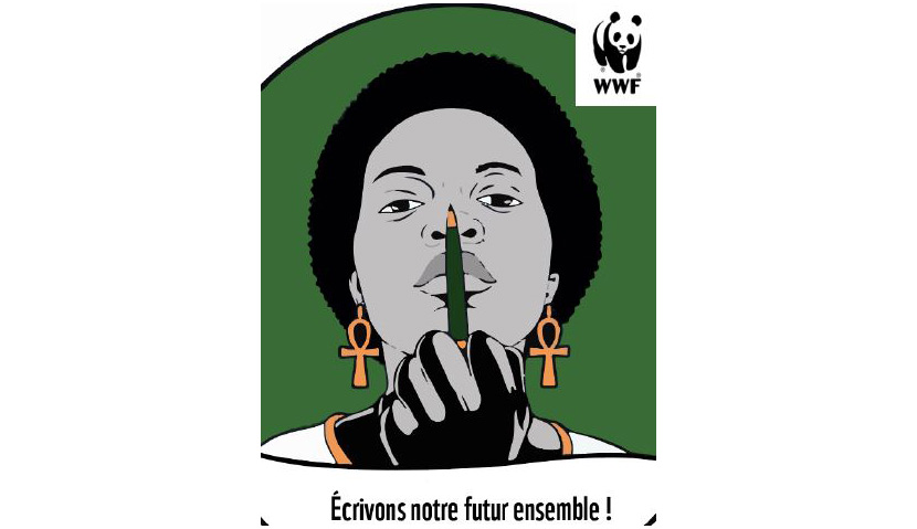 Affiche WWF défi entreprise
