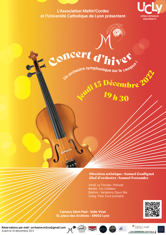 Concert d'hiver M2CO